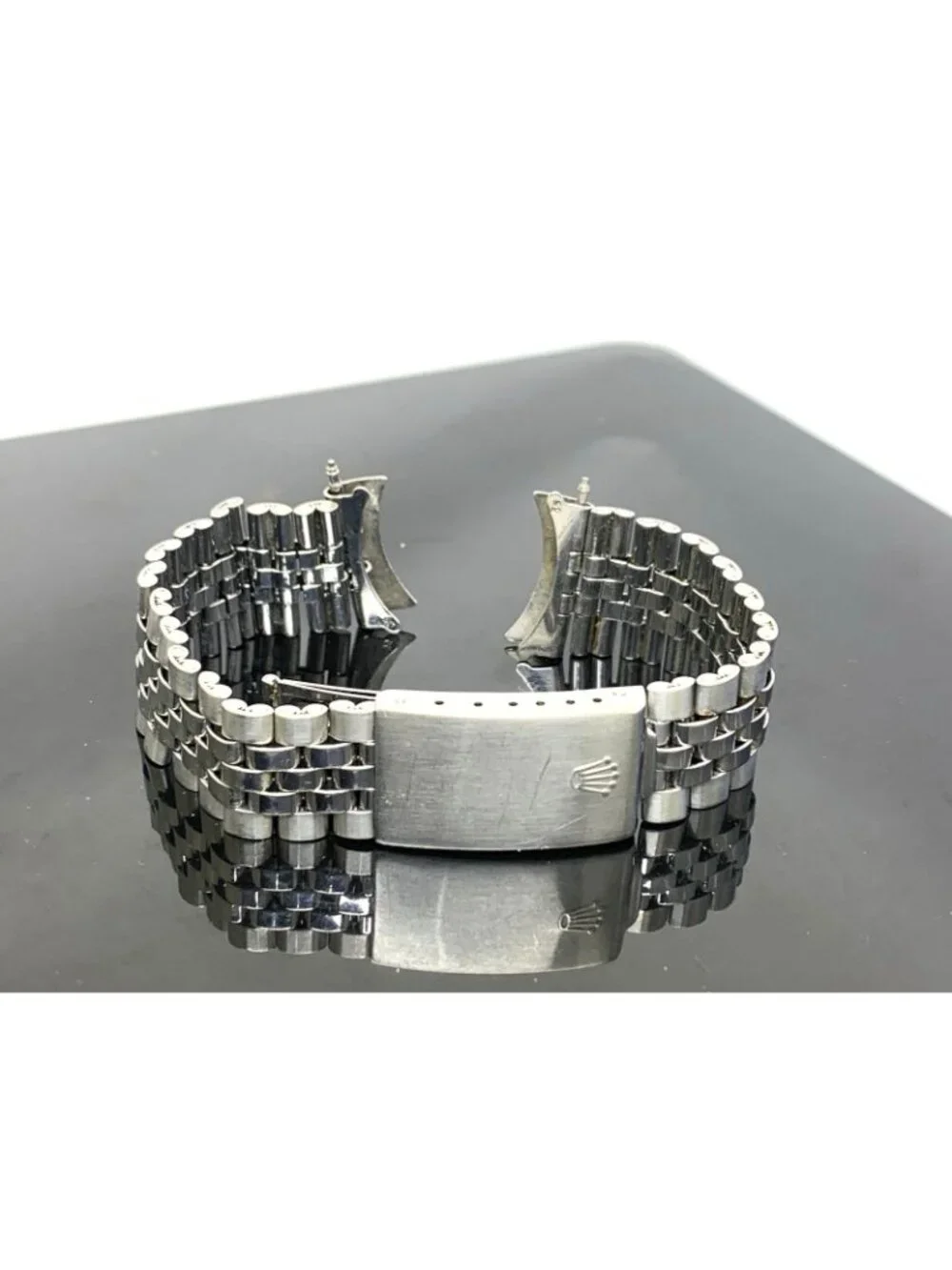 Rolex Datejust Men's Jubilee Bracelet Stainless Steel Vintage Band 20mm Lug 55